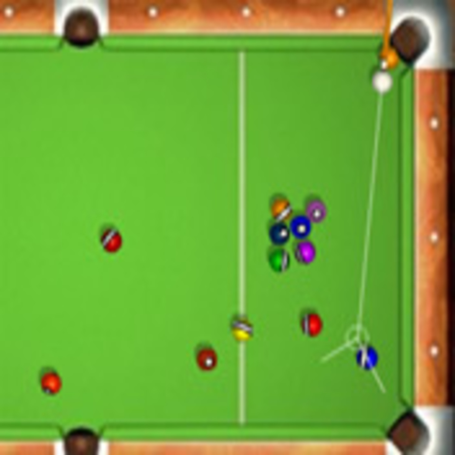 Jeu de Billard réaliste